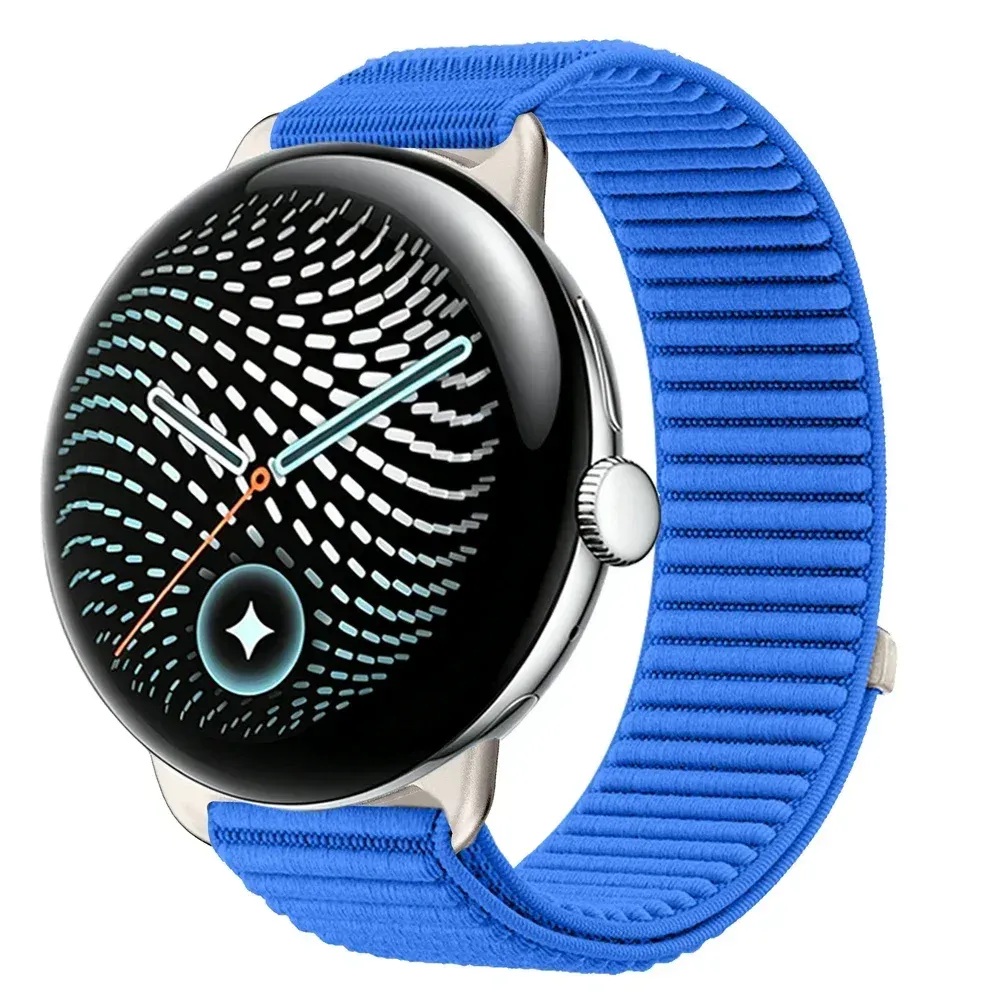 Bracelet nylon boucle sport 41 à 45 mm pour Google Pixel Watch