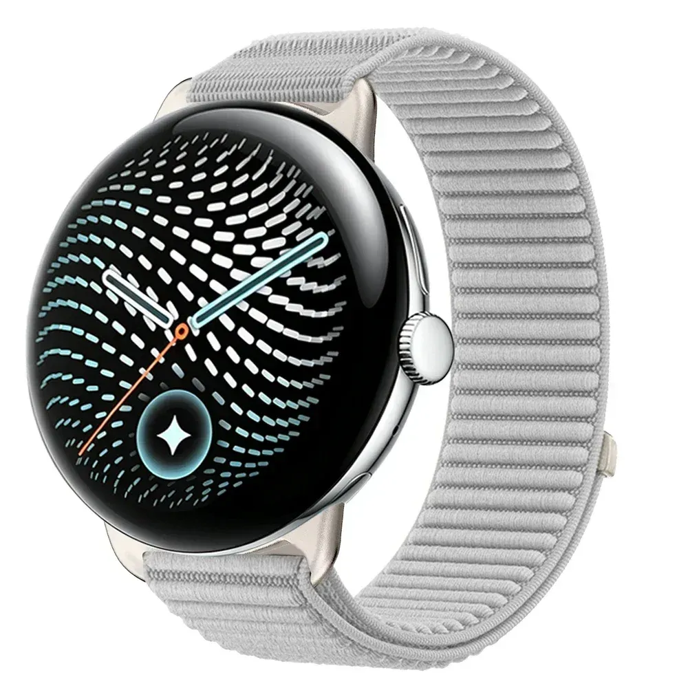 Bracelet nylon boucle sport 41 à 45 mm pour Google Pixel Watch