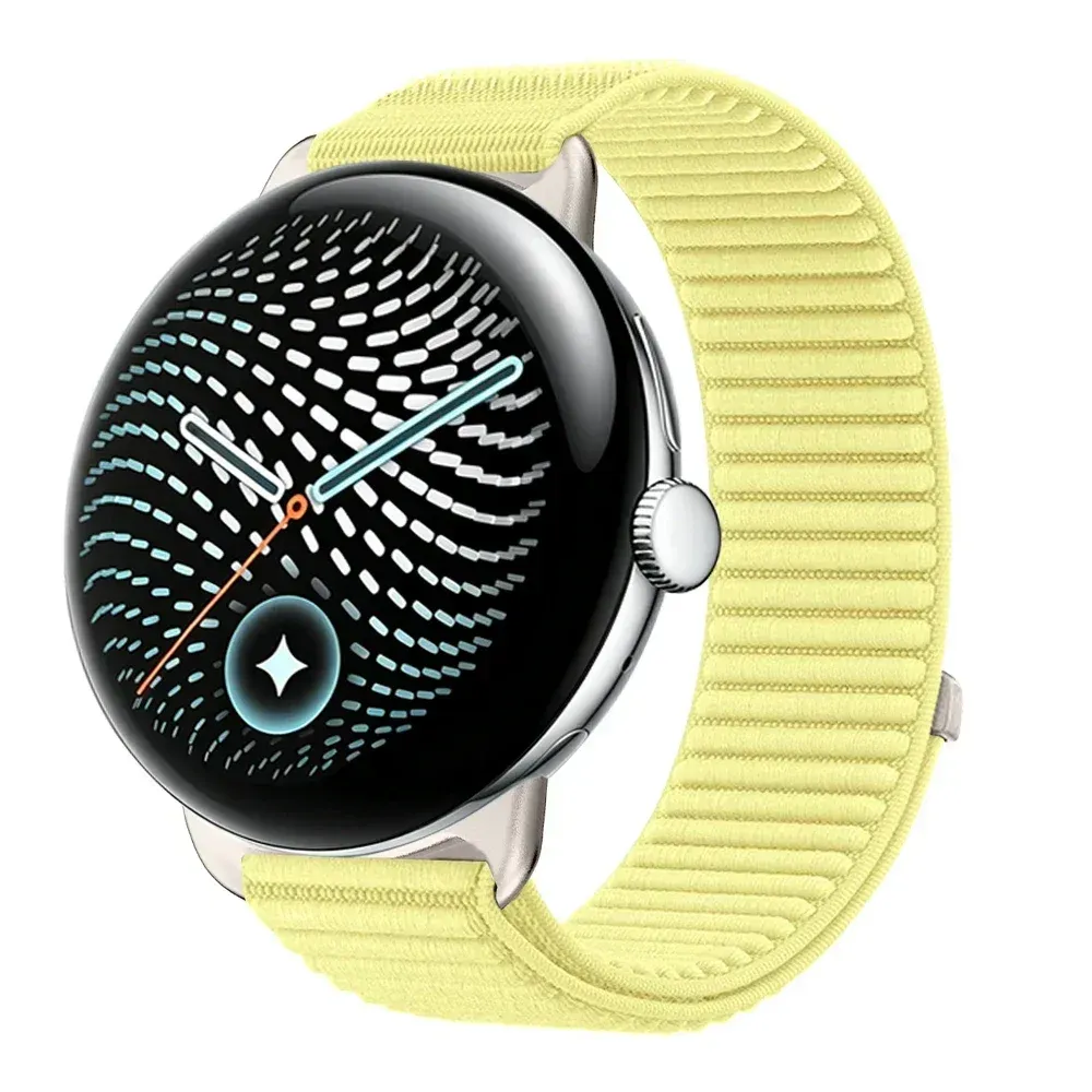 Bracelet nylon boucle sport 41 à 45 mm pour Google Pixel Watch