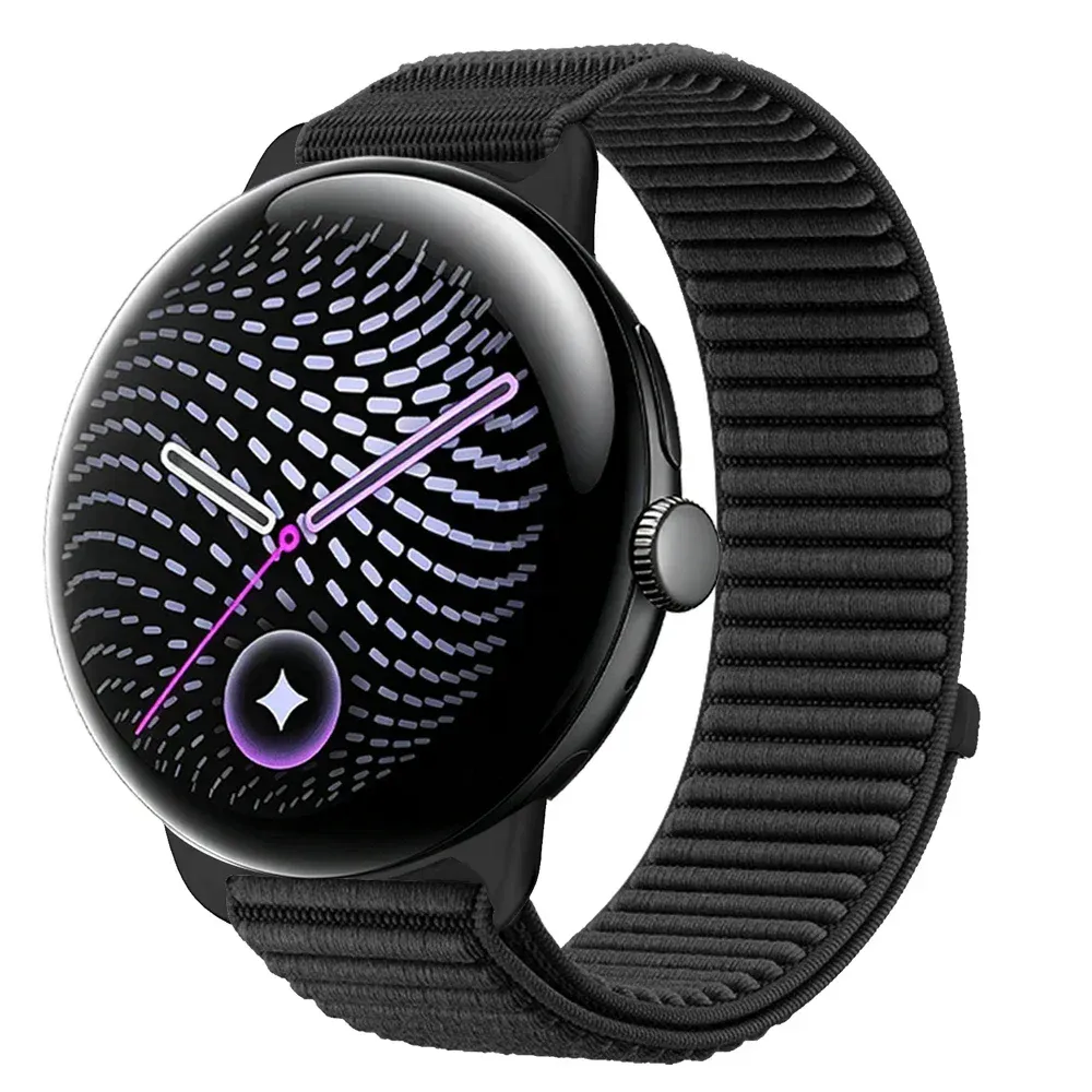 Bracelet nylon boucle sport 41 à 45 mm pour Google Pixel Watch