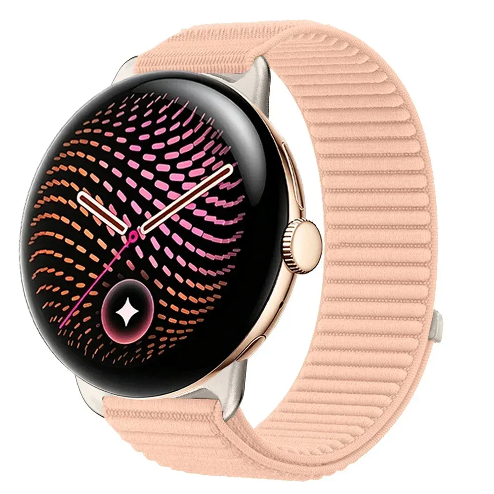 Bracelet nylon boucle sport 41 à 45 mm pour Google Pixel Watch