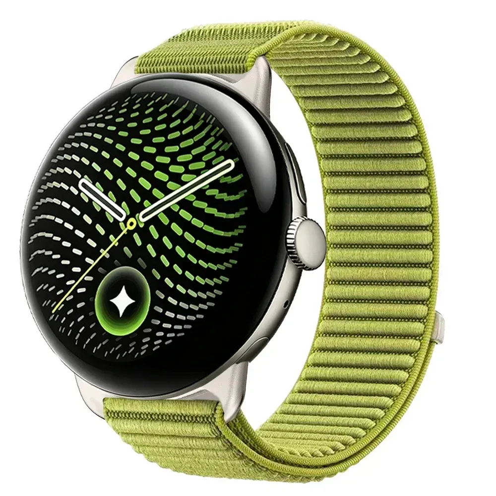 Bracelet nylon boucle sport 41 à 45 mm pour Google Pixel Watch