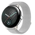 Bracelet nylon boucle sport 41 à 45 mm pour Google Pixel Watch – Couleur du bracelet Grey