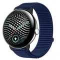 Bracelet nylon boucle sport 41 à 45 mm pour Google Pixel Watch – Couleur du bracelet Sky blue