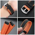 Bracelet nylon caoutchouc 18 à 24 mm étanche – 3