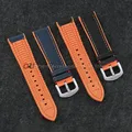 Bracelet nylon caoutchouc 18 à 24 mm étanche – 4