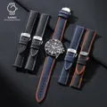 Bracelet nylon caoutchouc pour montre 20 à 24 mm – 5
