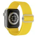 Bracelet nylon chouchou 38 à 49 mm pour Apple Watch – Couleur du bracelet 14 Yellow