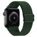 Bracelet nylon chouchou 38 à 49 mm pour Apple Watch – Couleur du bracelet W-army green