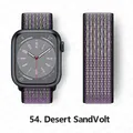 Bracelet nylon Correa 40 à 49 mm pour Apple Watch – Couleur du bracelet 54 Desert SandVolt