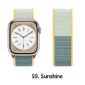 Bracelet nylon Correa 40 à 49 mm pour Apple Watch – Couleur du bracelet 59  Sunshine
