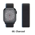 Bracelet nylon Correa 40 à 49 mm pour Apple Watch – Couleur du bracelet 68  Charcoal