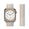 Bracelet nylon Correa 40 à 49 mm pour Apple Watch – Couleur du bracelet 78 Pride Edition