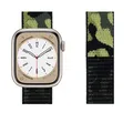 Bracelet nylon Correa 40 à 49 mm pour Apple Watch – Couleur du bracelet Army green camoufl