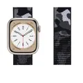 Bracelet nylon Correa 40 à 49 mm pour Apple Watch – Couleur du bracelet Black Camouflage