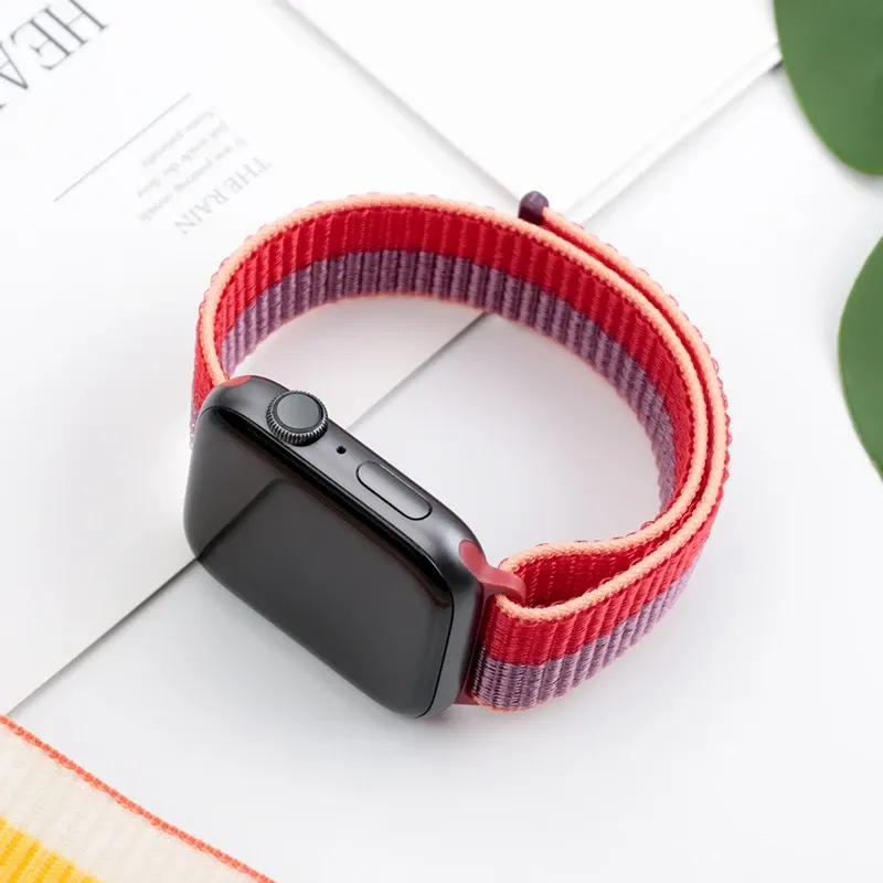 Bracelet nylon Correa 40 à 49 mm pour Apple Watch