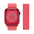 Bracelet nylon Correa 40 à 49 mm pour Apple Watch – Couleur du bracelet New Red