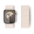 Bracelet nylon Correa 40 à 49 mm pour Apple Watch – Couleur du bracelet Starlight