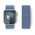 Bracelet nylon Correa 40 à 49 mm pour Apple Watch – Couleur du bracelet Winter Blue