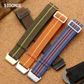 Bracelet nylon élastique 18 à 22 mm style militaire – 3