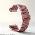 Bracelet nylon élastique 20 à 22 mm Samsung et Huawei – Couleur du bracelet W Smoke Purple