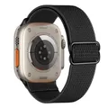 Bracelet nylon élastique 38 à 49 mm pour Apple Watch – Couleur du bracelet black 63