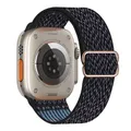 Bracelet nylon élastique 38 à 49 mm pour Apple Watch – Couleur du bracelet Hyper grape 7