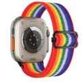 Bracelet nylon élastique 38 à 49 mm pour Apple Watch – Couleur du bracelet pride 62