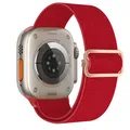Bracelet nylon élastique 38 à 49 mm pour Apple Watch – Couleur du bracelet red 48