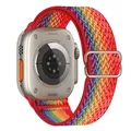 Bracelet nylon élastique 38 à 49 mm pour Apple Watch – Couleur du bracelet Wave Colorful 5