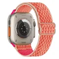 Bracelet nylon élastique 38 à 49 mm pour Apple Watch – Couleur du bracelet Wave Coral 8