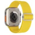 Bracelet nylon élastique 38 à 49 mm pour Apple Watch – Couleur du bracelet Yellow 51