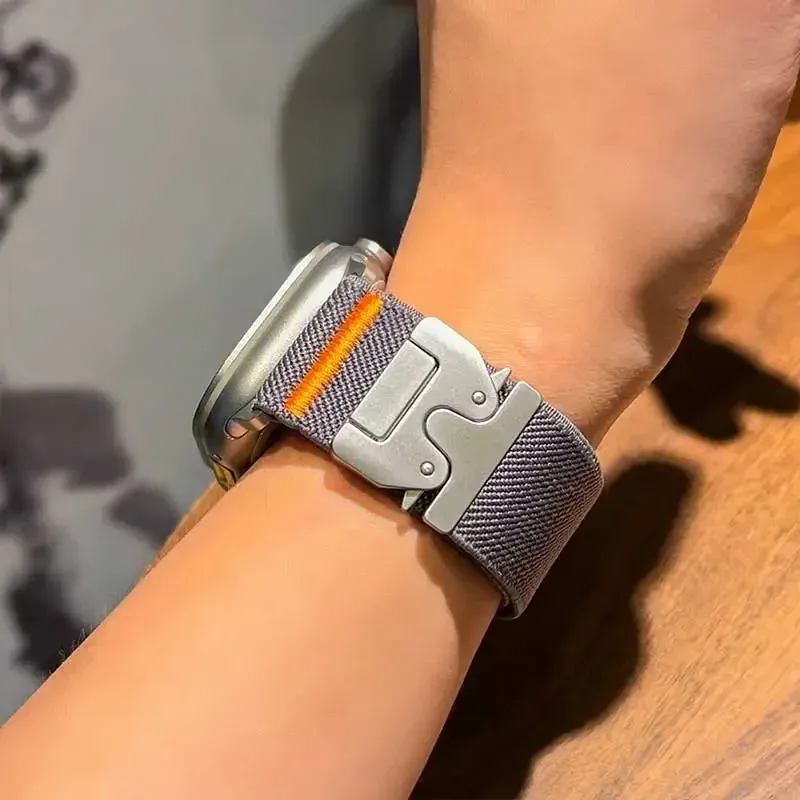 Bracelet nylon élastique pour Apple Watch Ultra 2