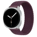 Bracelet nylon Galaxy Watch 8 40 à 46 mm boucle – Couleur du bracelet dark cherry
