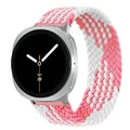 Bracelet nylon Galaxy Watch 8 40 à 46 mm boucle – Couleur du bracelet Pink white