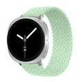 Bracelet nylon Galaxy Watch 8 40 à 46 mm boucle – Couleur du bracelet pistachio