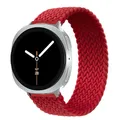Bracelet nylon Galaxy Watch 8 40 à 46 mm boucle – Couleur du bracelet Red