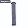 Bracelet nylon Huawei TalkBand 16 mm – Couleur du bracelet Midnight Blue