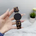 Bracelet nylon imprimé 18 à 22 mm pour montre connectée – Couleur du bracelet brown leopard-1