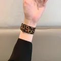 Bracelet nylon imprimé léopard 38 à 49 mm pour Apple Watch – 4