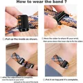 Bracelet nylon magnétique 18 mm pour Garmin et Huawei – 6
