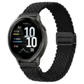 Bracelet nylon magnétique 18 mm pour Garmin et Huawei – Couleur du bracelet Black