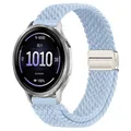 Bracelet nylon magnétique 18 mm pour Garmin et Huawei – Couleur du bracelet Light blue