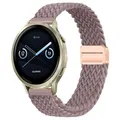 Bracelet nylon magnétique 18 mm pour Garmin et Huawei – Couleur du bracelet Smoke Purple