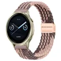 Bracelet nylon magnétique 18 mm pour Garmin et Huawei – Couleur du bracelet Smoky violets