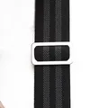 Bracelet nylon parachute 18 à 22 mm pour montre connectée – Couleur du bracelet 3Black-2Gray