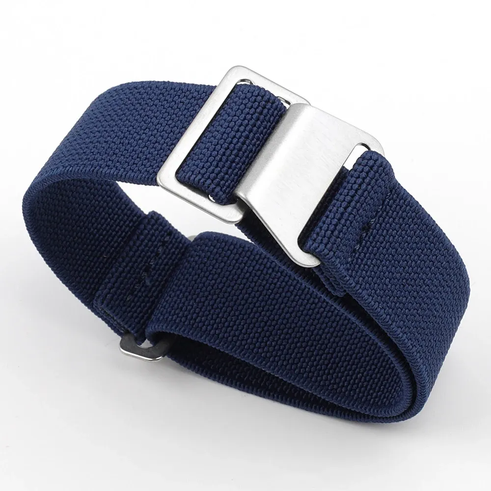 Bracelet nylon parachute 18 à 22 mm pour montre connectée