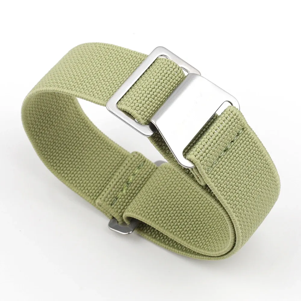 Bracelet nylon parachute 18 à 22 mm pour montre connectée