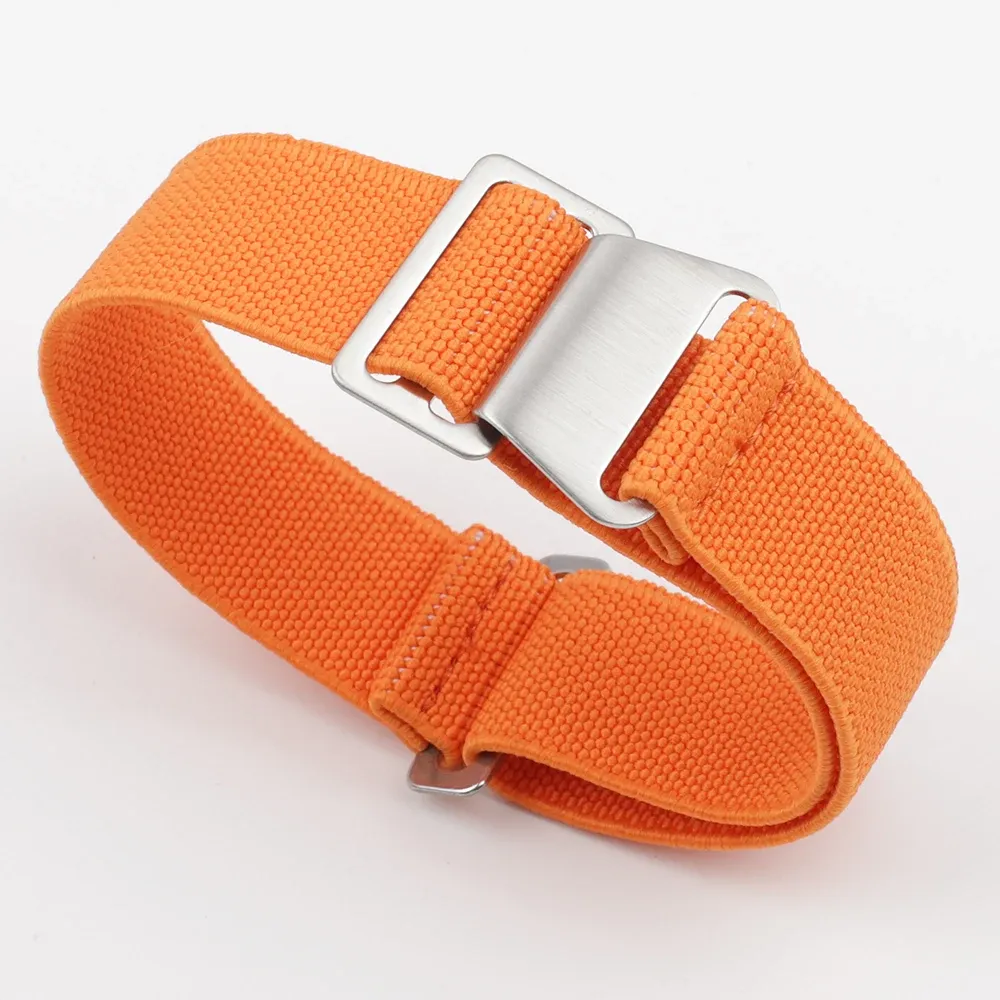 Bracelet nylon parachute 18 à 22 mm pour montre connectée