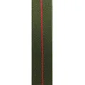 Bracelet nylon parachute 18 à 22 mm pour montre connectée – Couleur du bracelet Green-Red Line